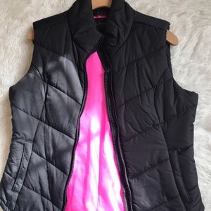 Black Puffer Vest